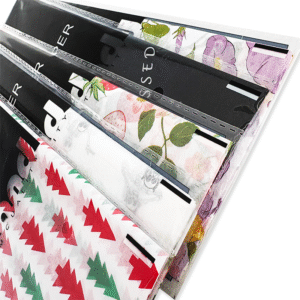 Pack of 10 pearlized tissue paper sheets for retail packaging